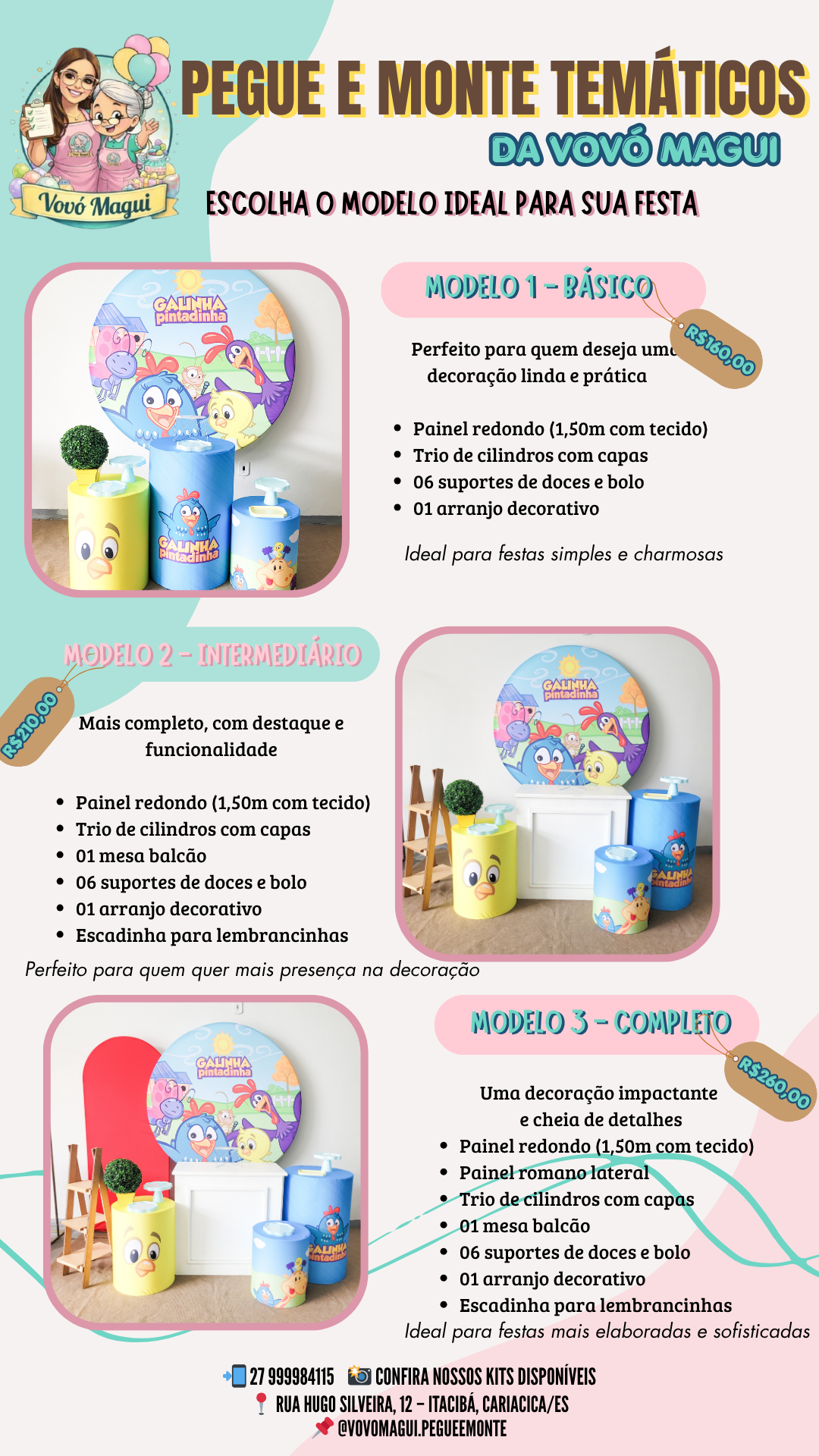 Imagem 0kits temáticos